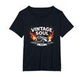 Soul Hot Rod 1955 Car Womens Plus Black T-Shirt - Minimalist Print Unisex - T-Shirt, Sweatshirt, Hoodie