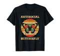 Antisocial Butterfly Gift Sweatshirt - Trendy Graphic Unisex - T-Shirt, Sweatshirt, Hoodie