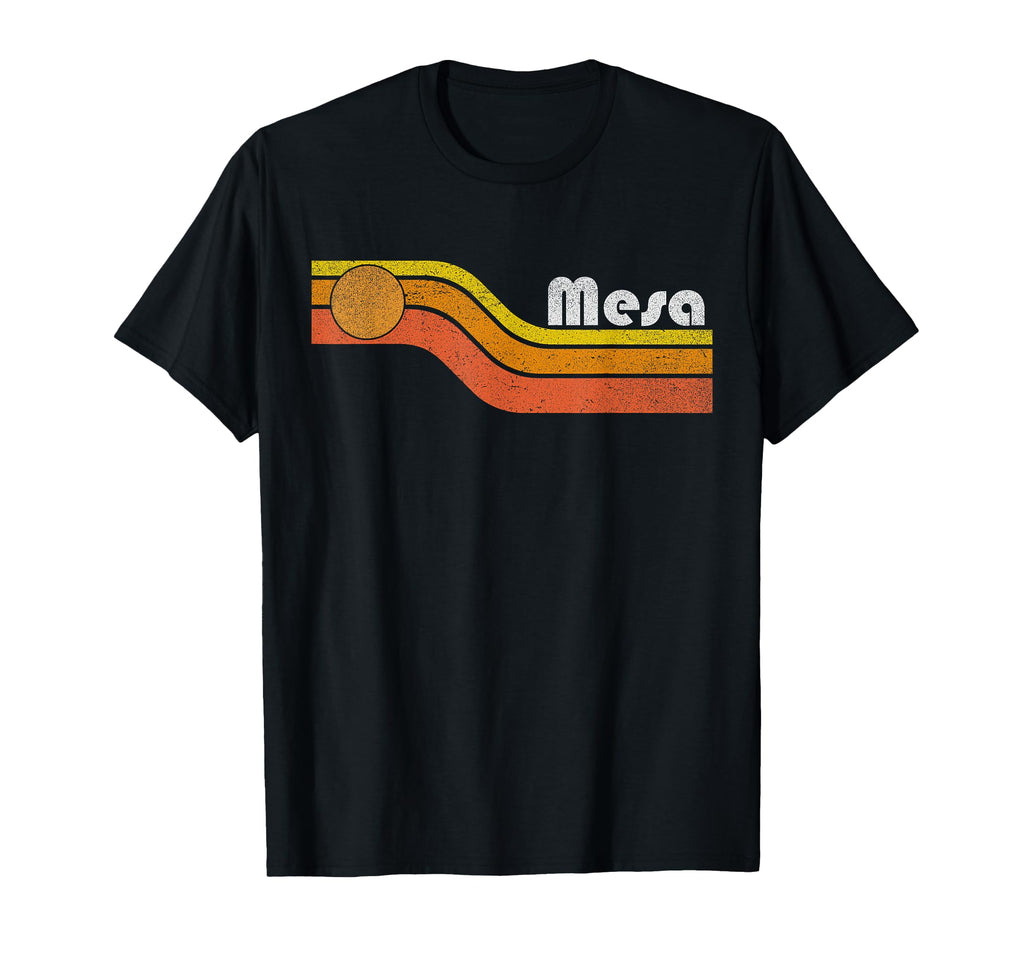 Mesa 70S 80S T-Shirt - Minimalist Print Men Women - T-Shirt, Sweatshirt, Hoodie