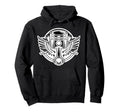 Usa Flag Motorcycle Gift Bikers Hoodie - Unique Graphic for Adults - T-Shirt, Sweatshirt, Hoodie