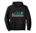 Motorcycle Evolution Shadow Biker Hoodie - Streetwear Style for Adults - T-Shirt, Sweatshirt, Hoodie