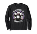 Opossum Therapeutic Screaming Stress T-Shirt - Custom Art Print Unisex - T-Shirt, Sweatshirt, Hoodie