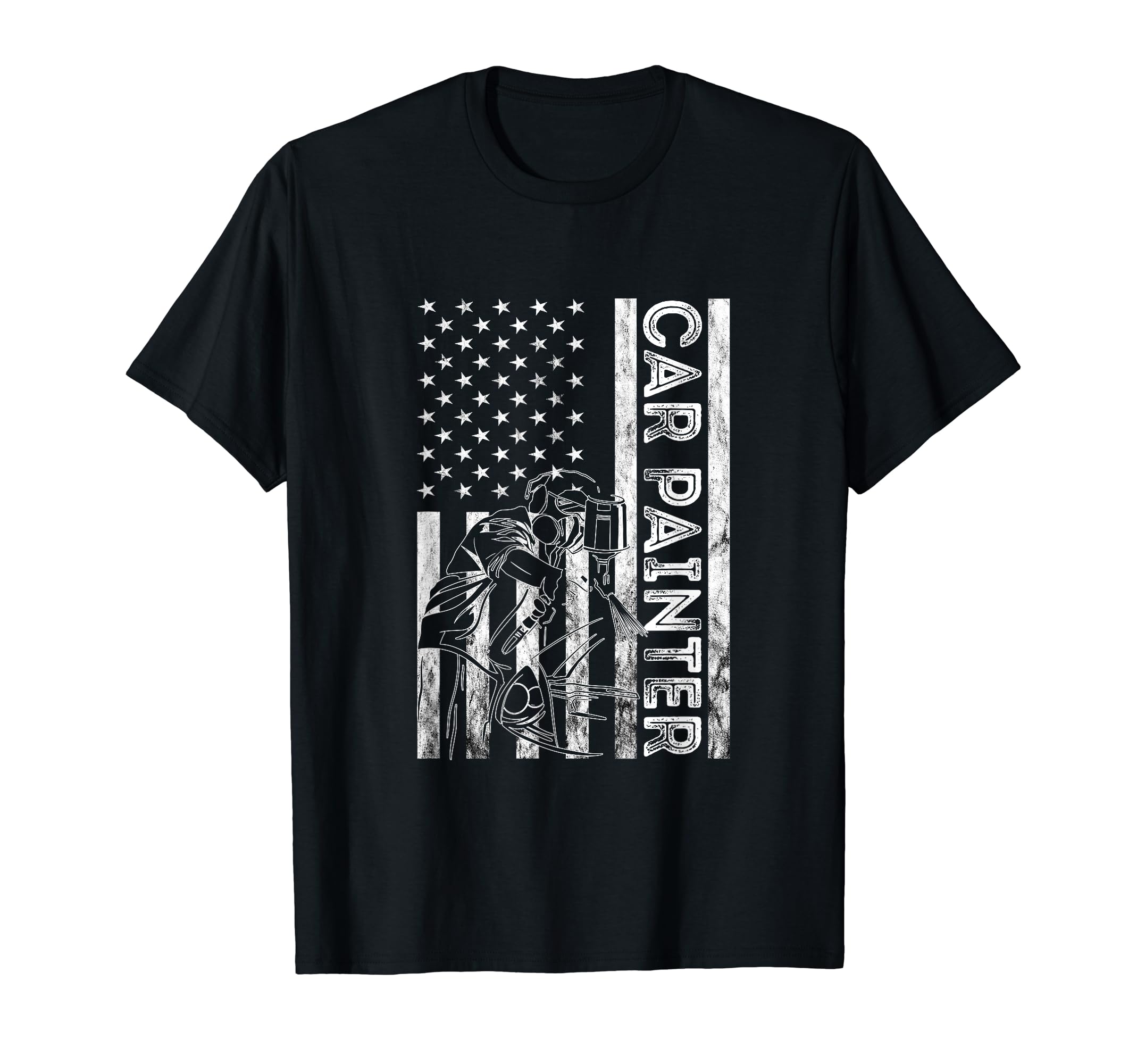 Auto Body Painter America Autobody T-Shirt - Novelty Apparel for Adults - T-Shirt, Sweatshirt, Hoodie