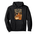 Autumn Self Care Relaxing Cozy Coffee Hoodie - Minimalist Print Unisex - T-Shirt, Sweatshirt, Hoodie