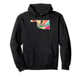 Oklahoma Pride Oklahoma Colorful State Hoodie - Custom Art Print Unisex - T-Shirt, Sweatshirt, Hoodie