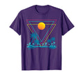 1990S Palm Trees Synthwave 80S Sunset T-Shirt - Streetwear Style Unisex - T-Shirt, Sweatshirt, Hoodie