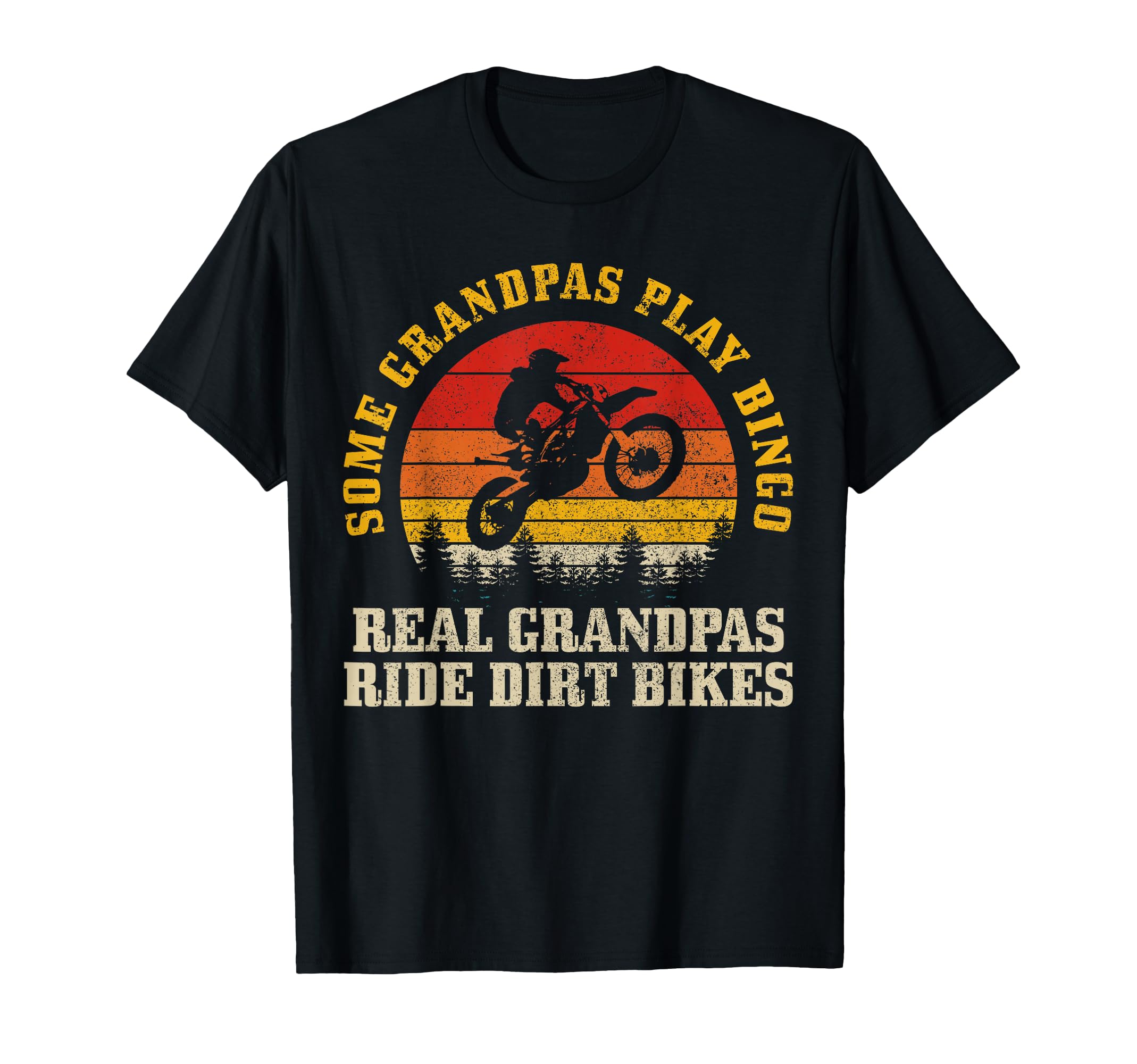 Dirt Bike Grandpa Motocross Mx T-Shirt - Novelty Apparel for Adults - T-Shirt, Sweatshirt, Hoodie