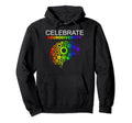 Celebrate Neurodiversity Autism Adhd Hoodie - Trendy Graphic Men Women - T-Shirt, Sweatshirt, Hoodie