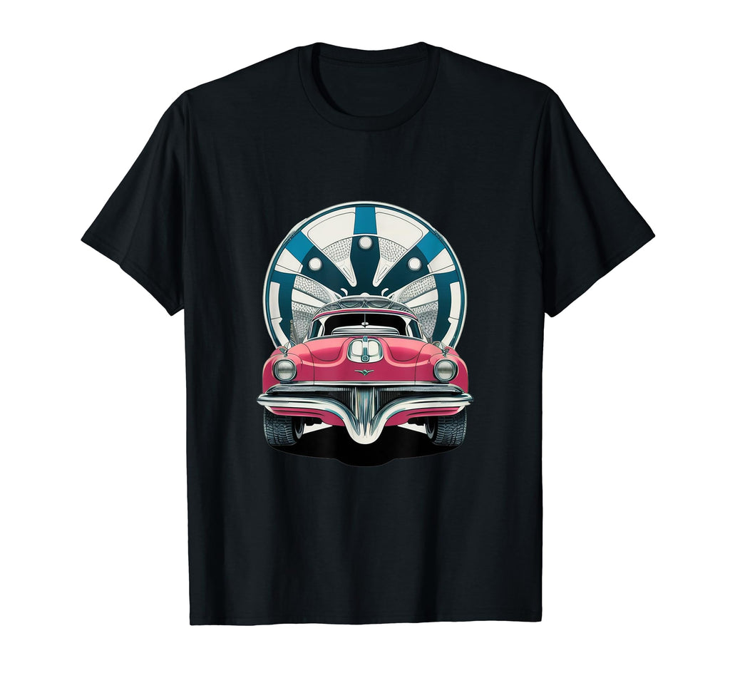 All American Auto Icons T-Shirt - Custom Art Print Unisex - T-Shirt, Sweatshirt, Hoodie