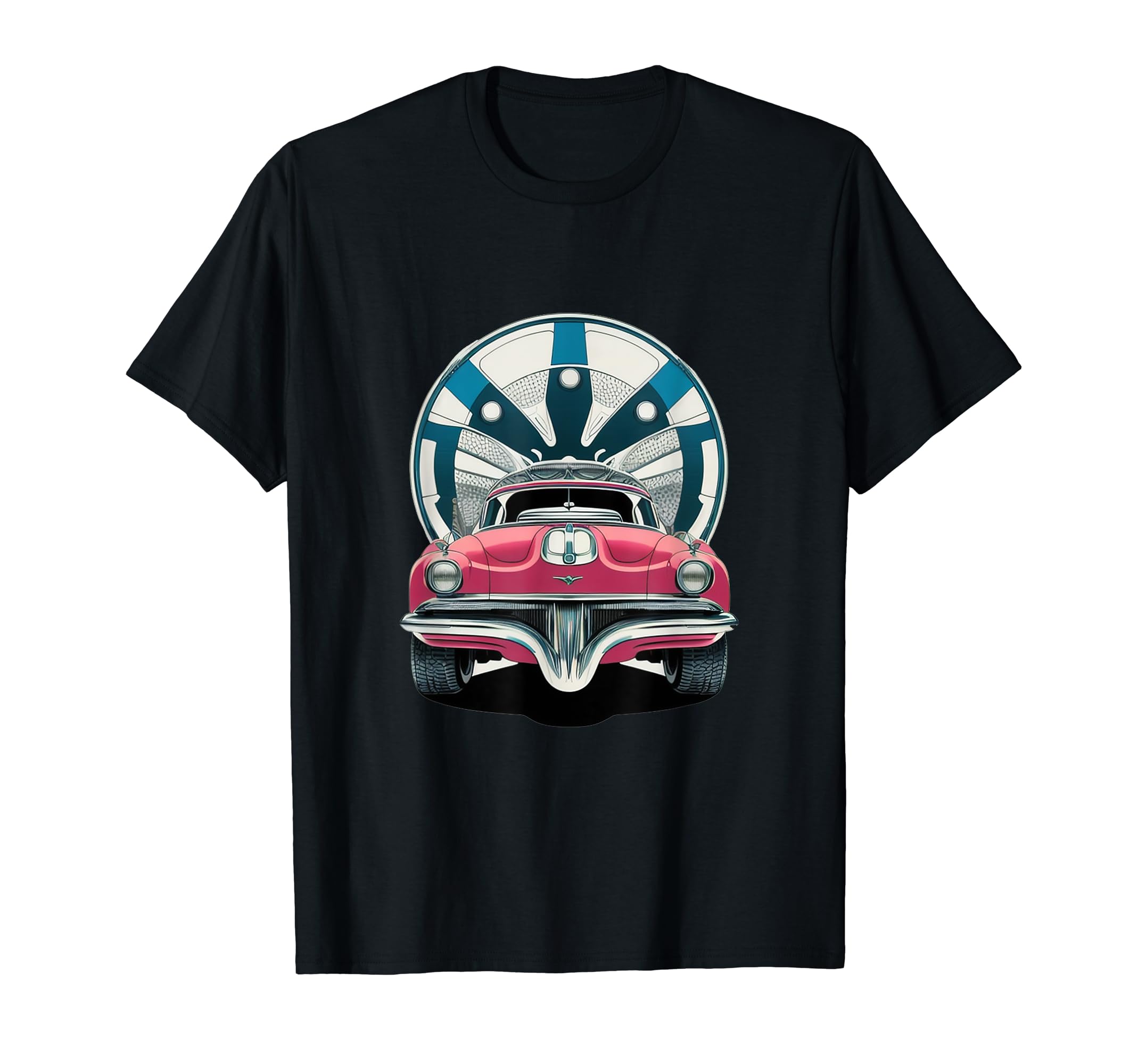 All American Auto Icons T-Shirt - Custom Art Print Unisex - T-Shirt, Sweatshirt, Hoodie