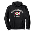 Richmond West Florida Fl Flag Hoodie - Graphic Print Unisex - T-Shirt, Sweatshirt, Hoodie