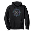 Colorful Mandala Pattern Geometry Buddhism Hoodie - Unique Graphic Unisex - T-Shirt, Sweatshirt, Hoodie