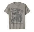 Vibes Rides Motorcycle Race T-Shirt - Aesthetic Graphic for Adults - T-Shirt, Sweatshirt, Hoodie