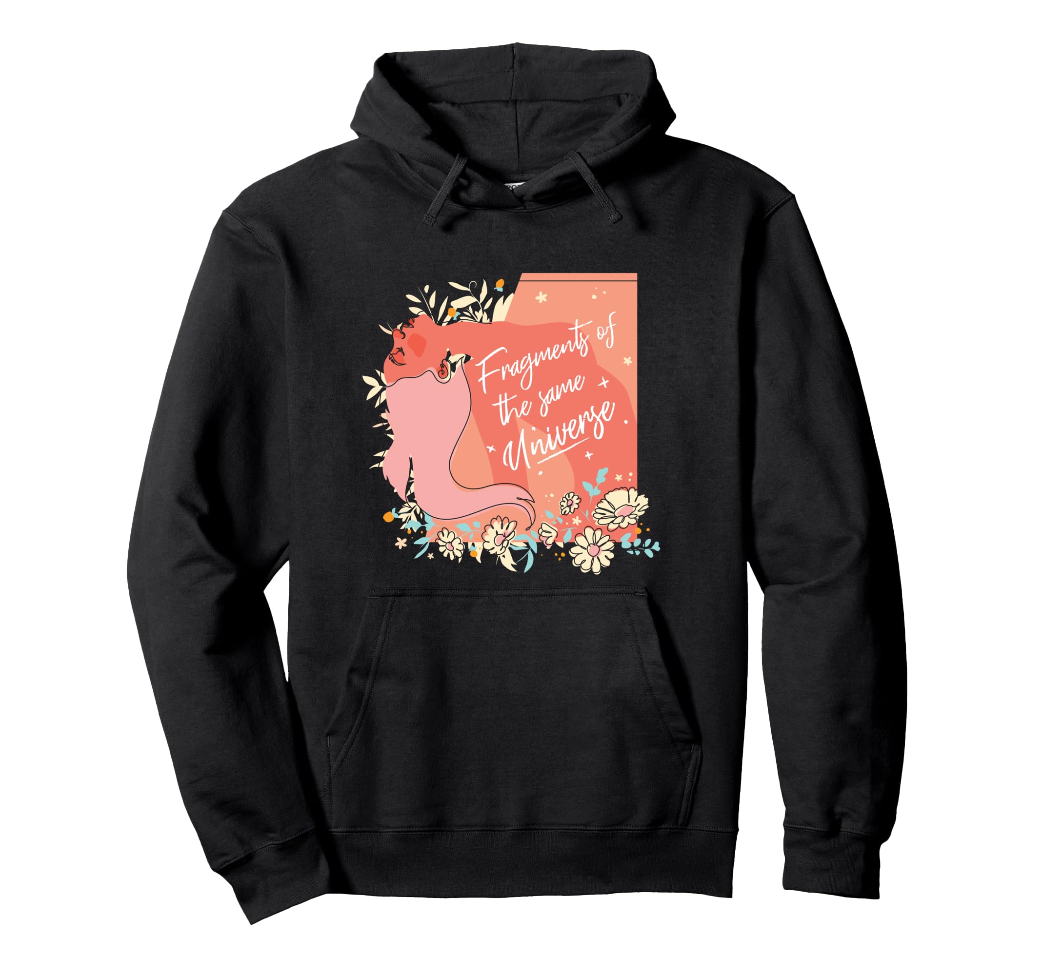 Fragments Same Universe Mindfulness Hoodie - Novelty Apparel for Adults - T-Shirt, Sweatshirt, Hoodie