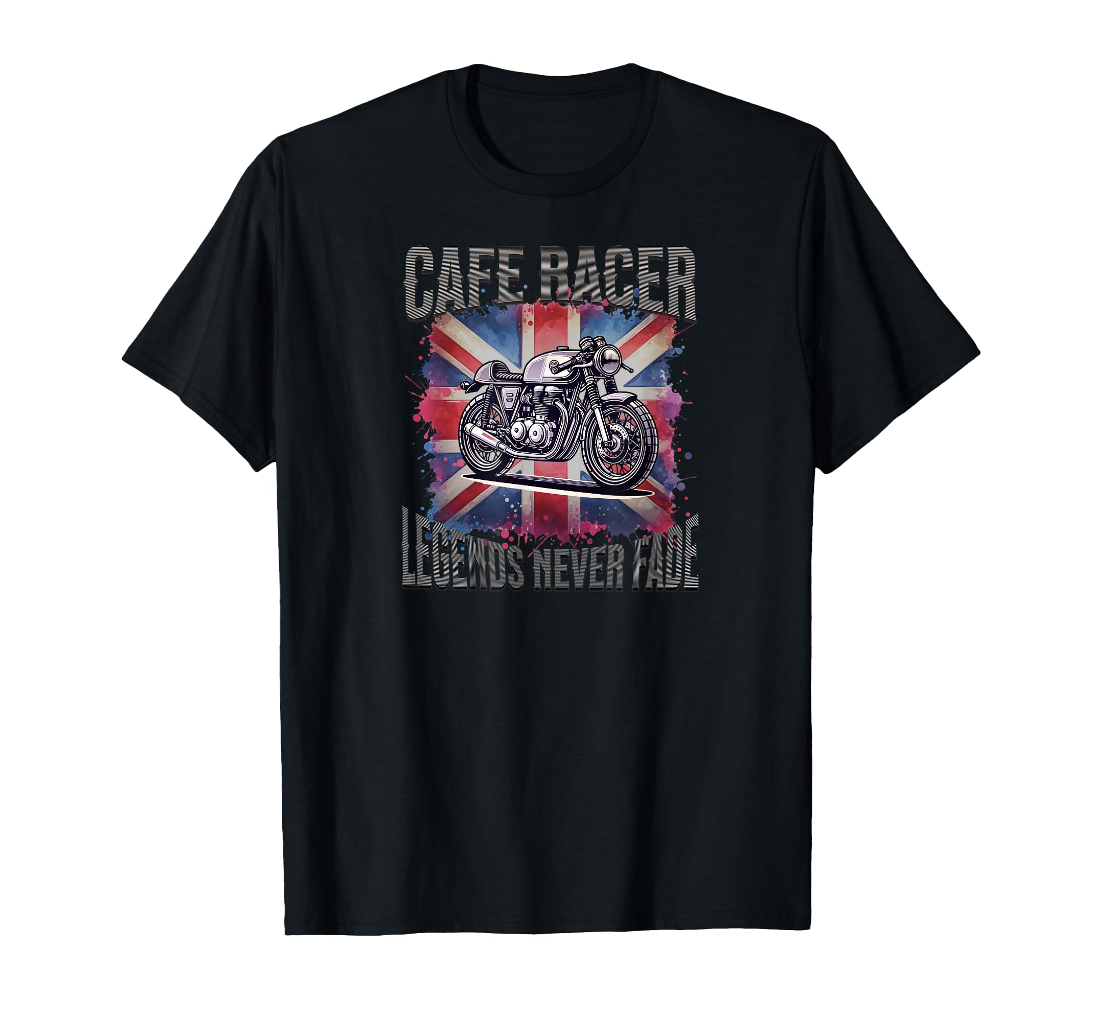 Cafe Racer Legendary Motorcycle T-Shirt - Graphic Print Men Women - T-Shirt, Sweatshirt, Hoodie