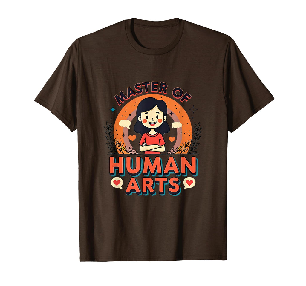 Master Human Arts Emotional Support T-Shirt - Fun Novelty Design for Adults - T-Shirt, Sweatshirt, Hoodie