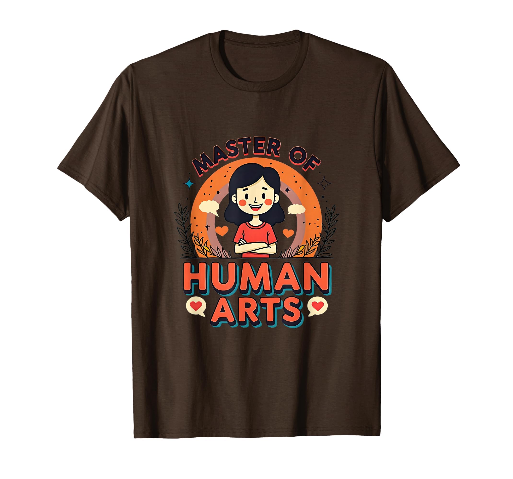 Master Human Arts Emotional Support T-Shirt - Fun Novelty Design for Adults - T-Shirt, Sweatshirt, Hoodie