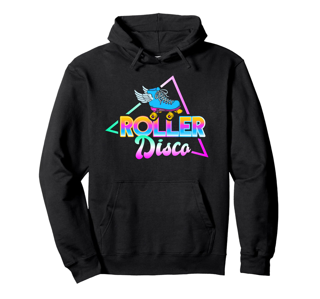 Quad Roller Skates 80S Roller Skater Hoodie - Trendy Graphic Men Women - T-Shirt, Sweatshirt, Hoodie