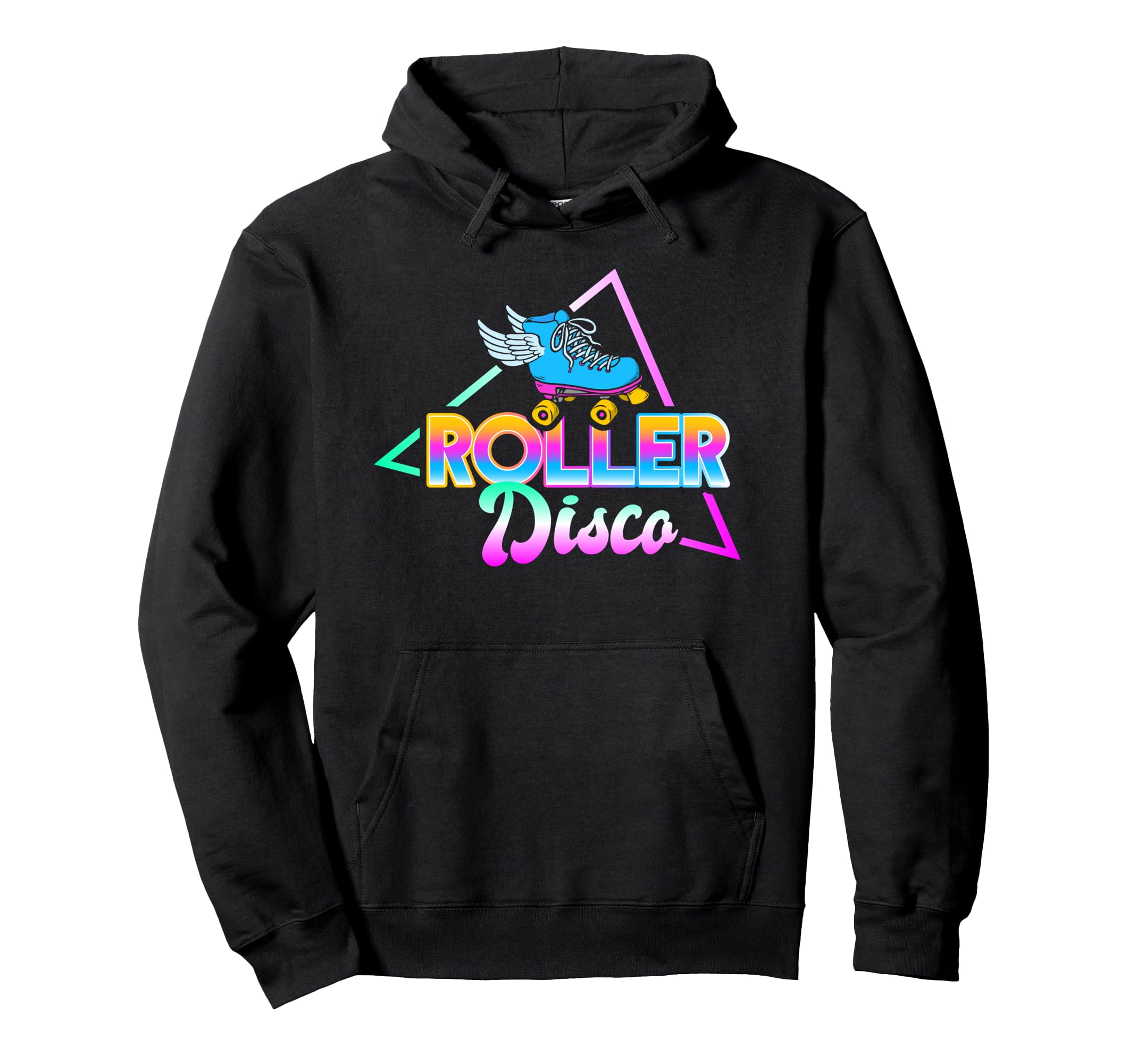Quad Roller Skates 80S Roller Skater Hoodie - Trendy Graphic Men Women - T-Shirt, Sweatshirt, Hoodie