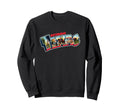 Detroit Texas Postcard Tpa Sweatshirt - Fun Novelty Design for Adults - T-Shirt, Sweatshirt, Hoodie