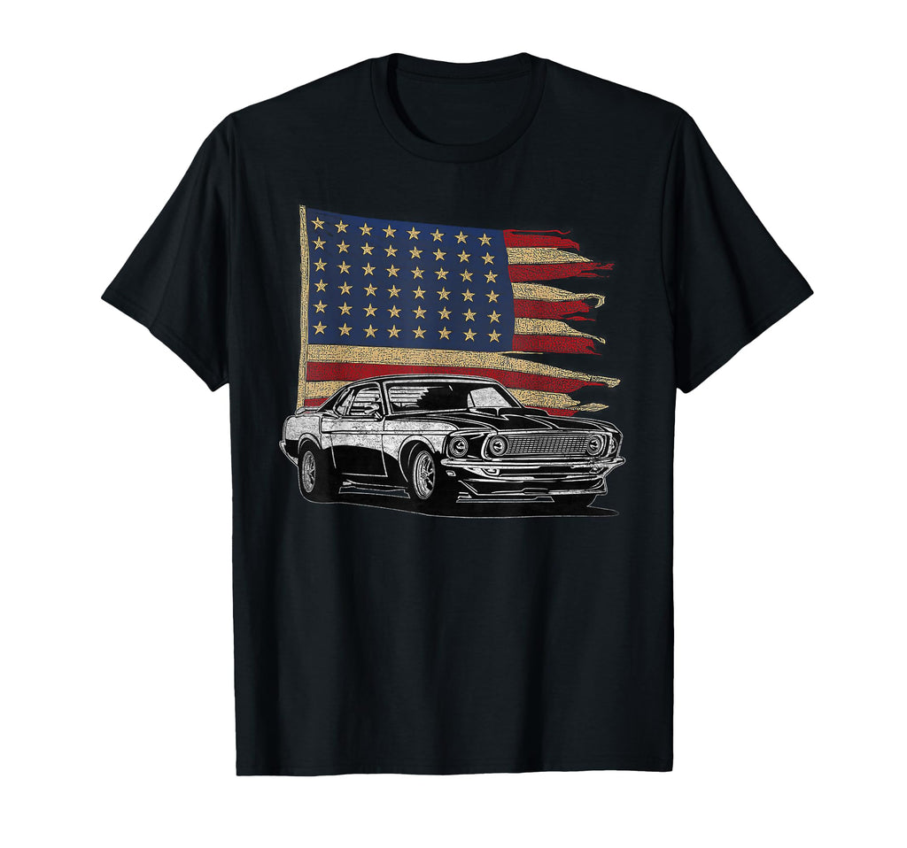 American Muscle Sports Car Muscle Car T-Shirt - Graphic Print Men Women - T-Shirt, Sweatshirt, Hoodie