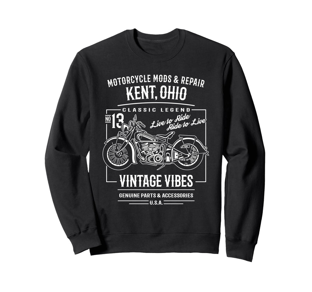 Kent Oh Usa Motorcycle Sweatshirt - Unique Graphic Unisex - T-Shirt, Sweatshirt, Hoodie