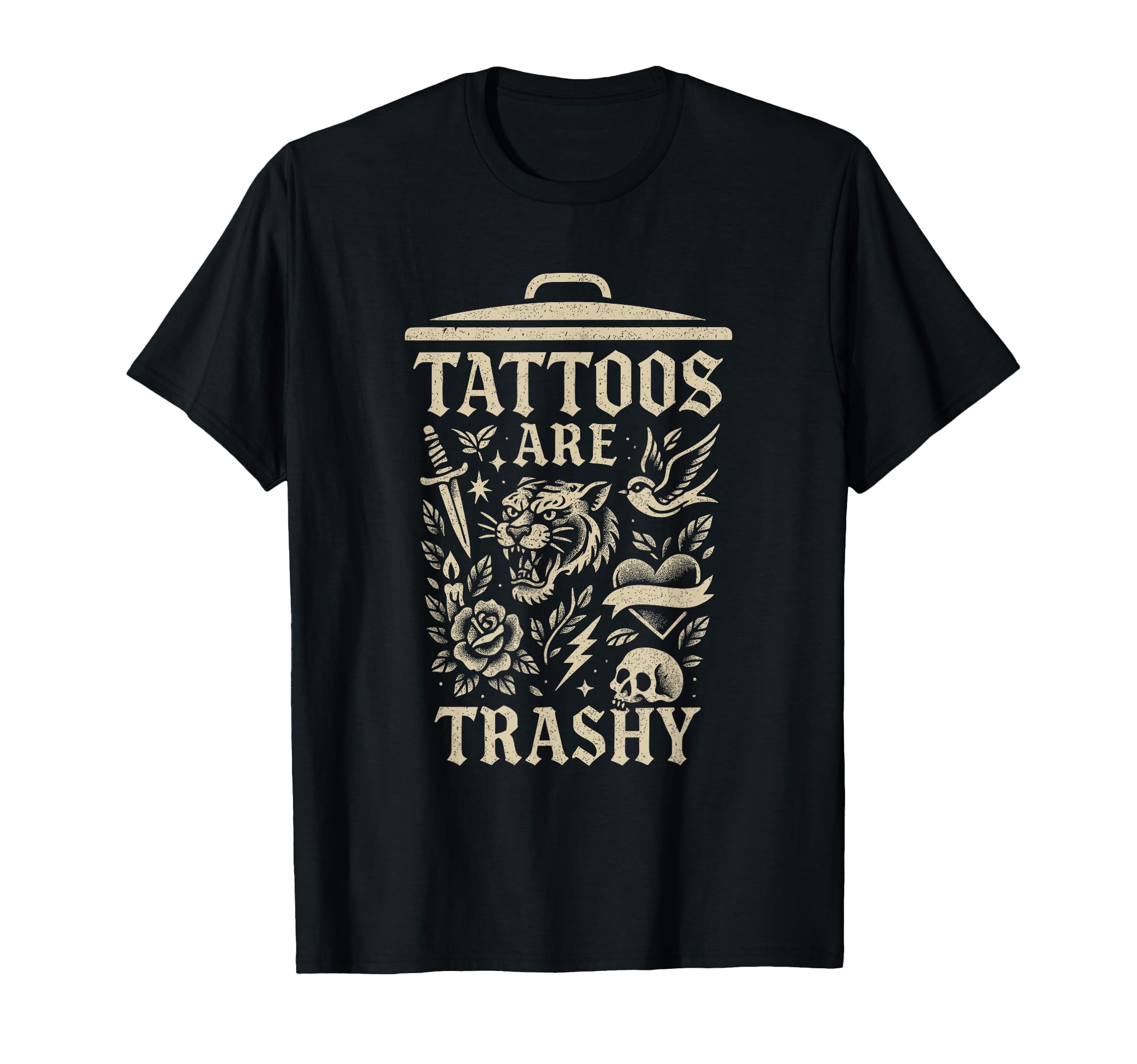 Tattoo Artist Tattoo Flash Art Trashy T-Shirt - Streetwear Style Unisex - T-Shirt, Sweatshirt, Hoodie