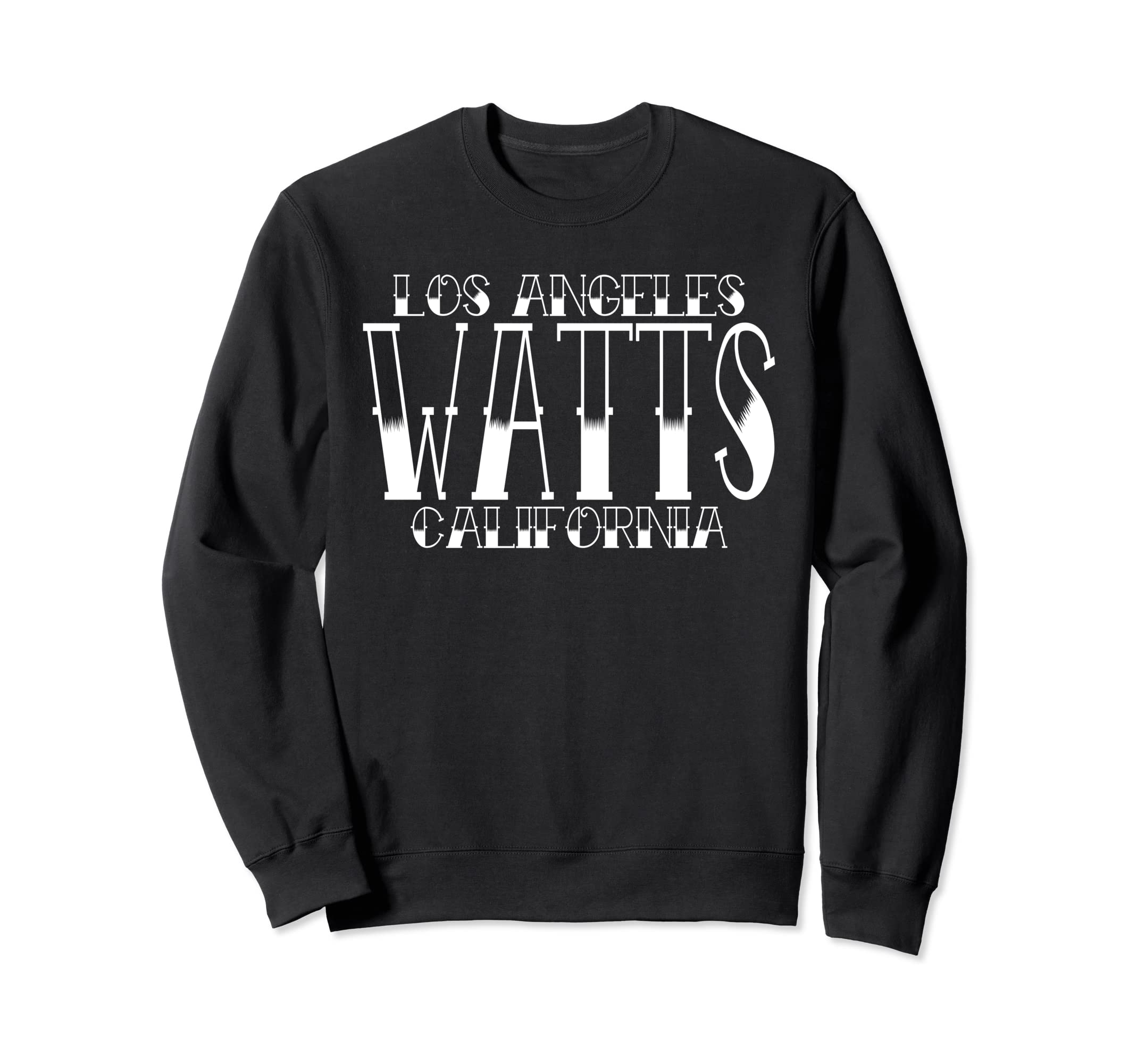 Los Angeles Watts California Tattoo Sweatshirt - Trendy Graphic Unisex - T-Shirt, Sweatshirt, Hoodie