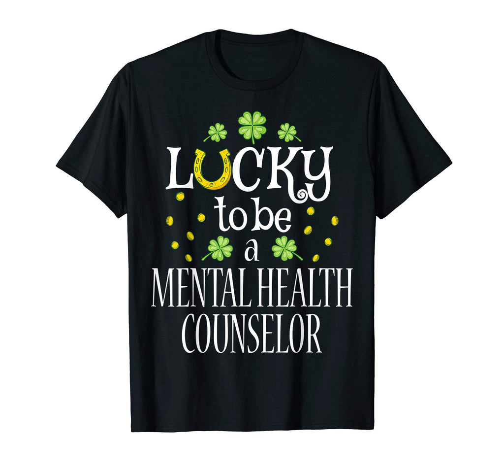 St Patricks Day Lucky To Be Mental T-Shirt - Custom Art Print for Adults - T-Shirt, Sweatshirt, Hoodie