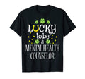 St Patricks Day Lucky To Be Mental T-Shirt - Custom Art Print for Adults - T-Shirt, Sweatshirt, Hoodie