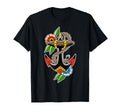 Anchor Traditional Tattoo Flash T-Shirt - Aesthetic Graphic Men Women - T-Shirt, Sweatshirt, Hoodie