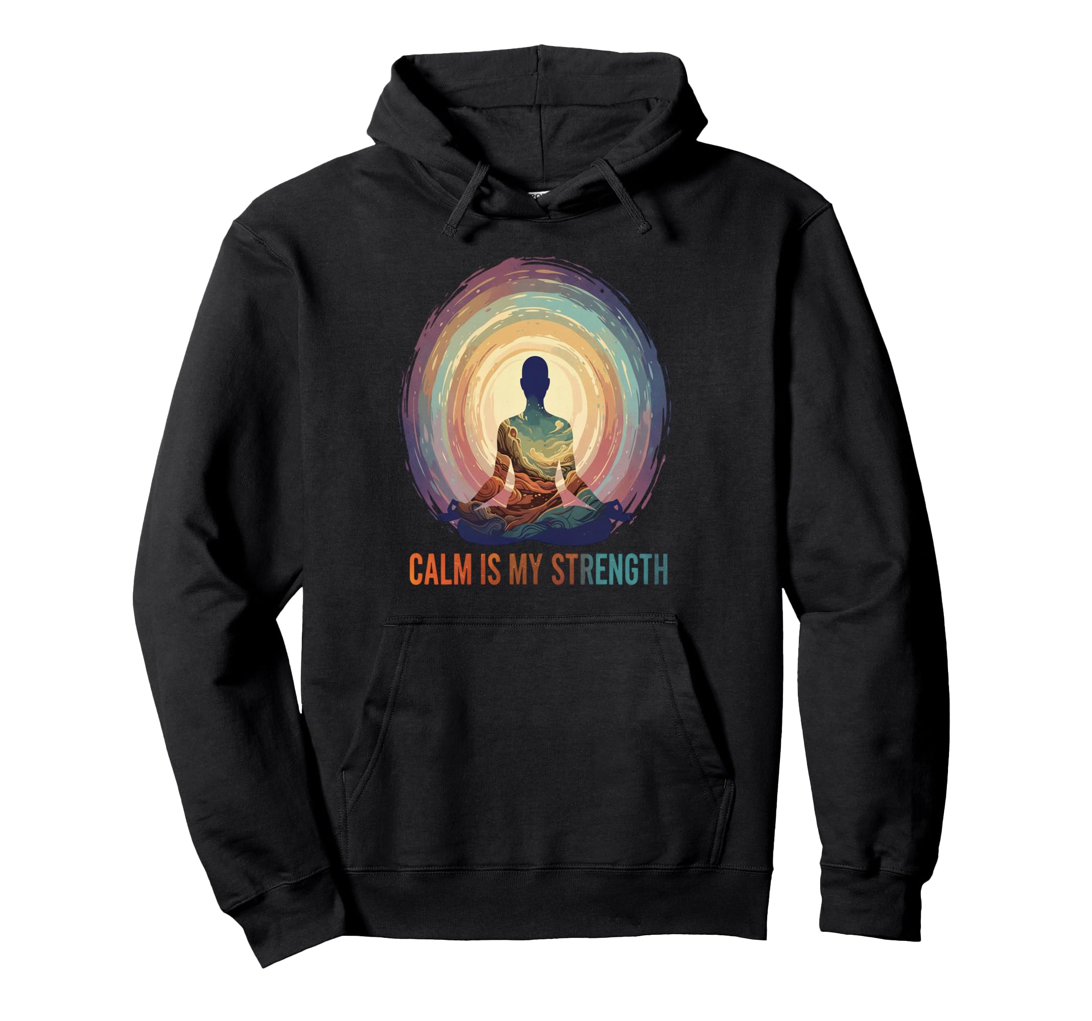 Still Mind Zen Meditation Hoodie - Casual Everyday Wear Men Women - T-Shirt, Sweatshirt, Hoodie