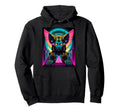 Vaporwave Sphinx 80S Synthwave Hoodie - Casual Everyday Wear for Adults - T-Shirt, Sweatshirt, Hoodie