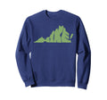 Hike Virginia Outdoor Hiking Sweatshirt - Casual Everyday Wear Unisex - T-Shirt, Sweatshirt, Hoodie