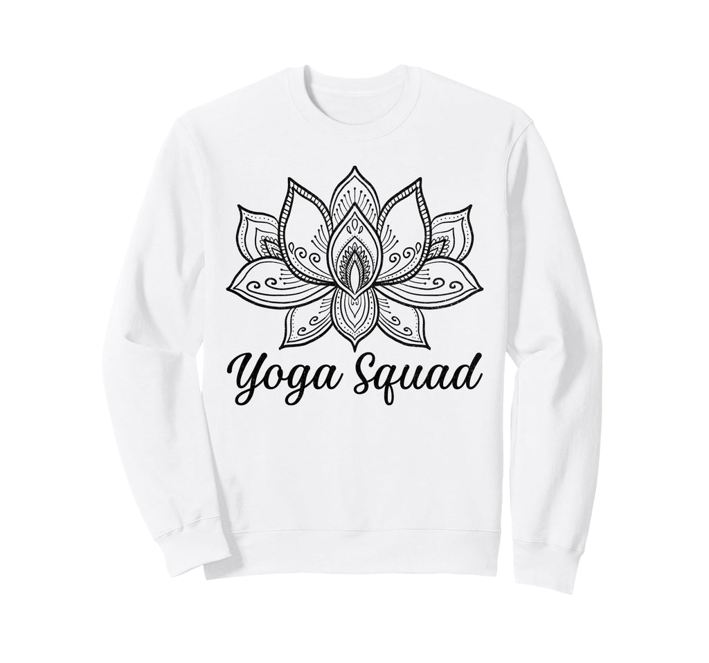 Yoga Squad Spiritual Meditation Sweatshirt - Aesthetic Graphic Men Women - T-Shirt, Sweatshirt, Hoodie