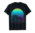 Vaporwave Aesthetic Sunset Retrowave T-Shirt - Custom Art Print Unisex - T-Shirt, Sweatshirt, Hoodie