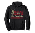 Motorcycle Biker Riding Is Answer Who Hoodie - Custom Art Print Unisex - T-Shirt, Sweatshirt, Hoodie