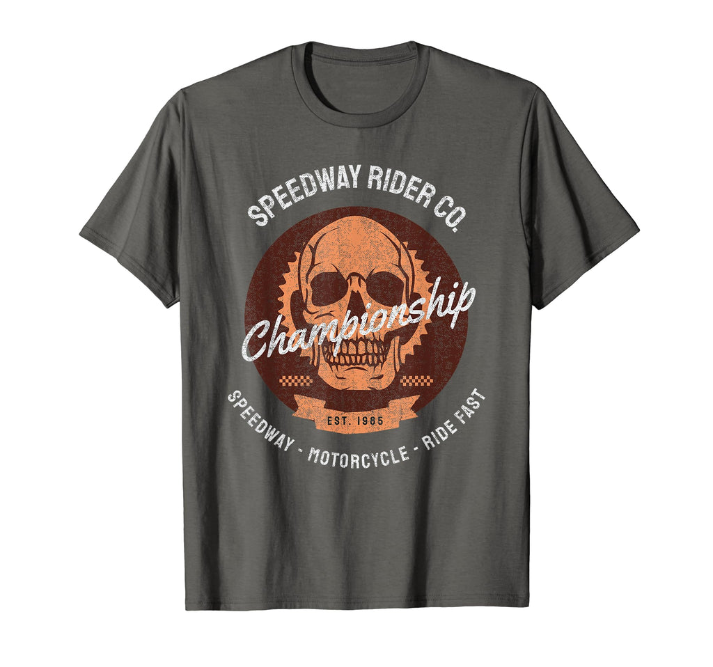 American Motorcycle Biker Distress T-Shirt - Fun Novelty Design Unisex - T-Shirt, Sweatshirt, Hoodie