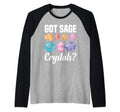 Crystal Healing Sage Crystal Reiki Hoodie - Casual Everyday Wear Unisex - T-Shirt, Sweatshirt, Hoodie