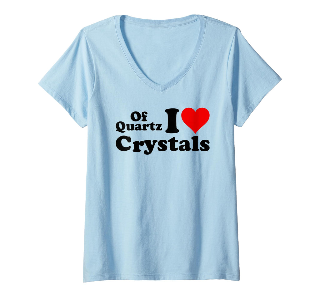 Womens Quartz I Love Crystals I Love T-Shirt - Streetwear Style for Adults - T-Shirt, Sweatshirt, Hoodie