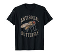 Antisocial Butterfly Goth T-Shirt - Casual Everyday Wear for Adults - T-Shirt, Sweatshirt, Hoodie