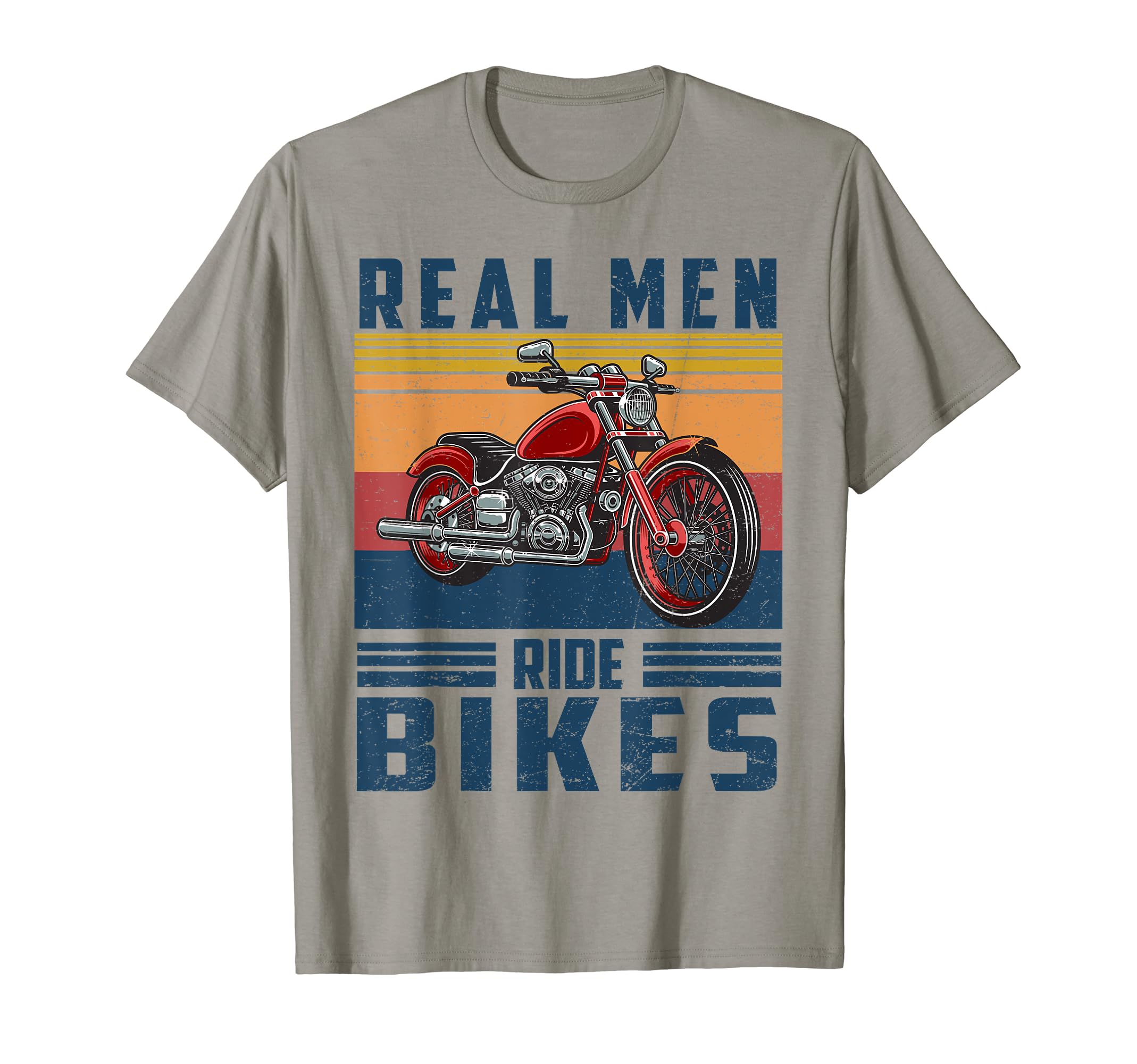 Real Ride Bikes Motorcycle Biker T-Shirt - Custom Art Print for Adults - T-Shirt, Sweatshirt, Hoodie