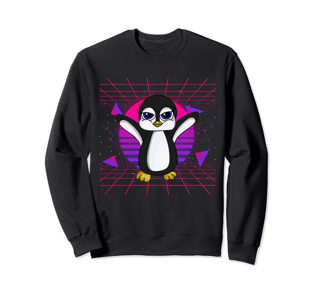 Animal Lover Vaporwave 80S Synthwave Sweatshirt - Minimalist Print Unisex - T-Shirt, Sweatshirt, Hoodie