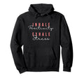 Inhale Positivity Exhale Stress Hoodie - Casual Everyday Wear for Adults - T-Shirt, Sweatshirt, Hoodie