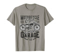 Garage Motorcycle 1961 And T-Shirt - Unique Graphic Men Women - T-Shirt, Sweatshirt, Hoodie