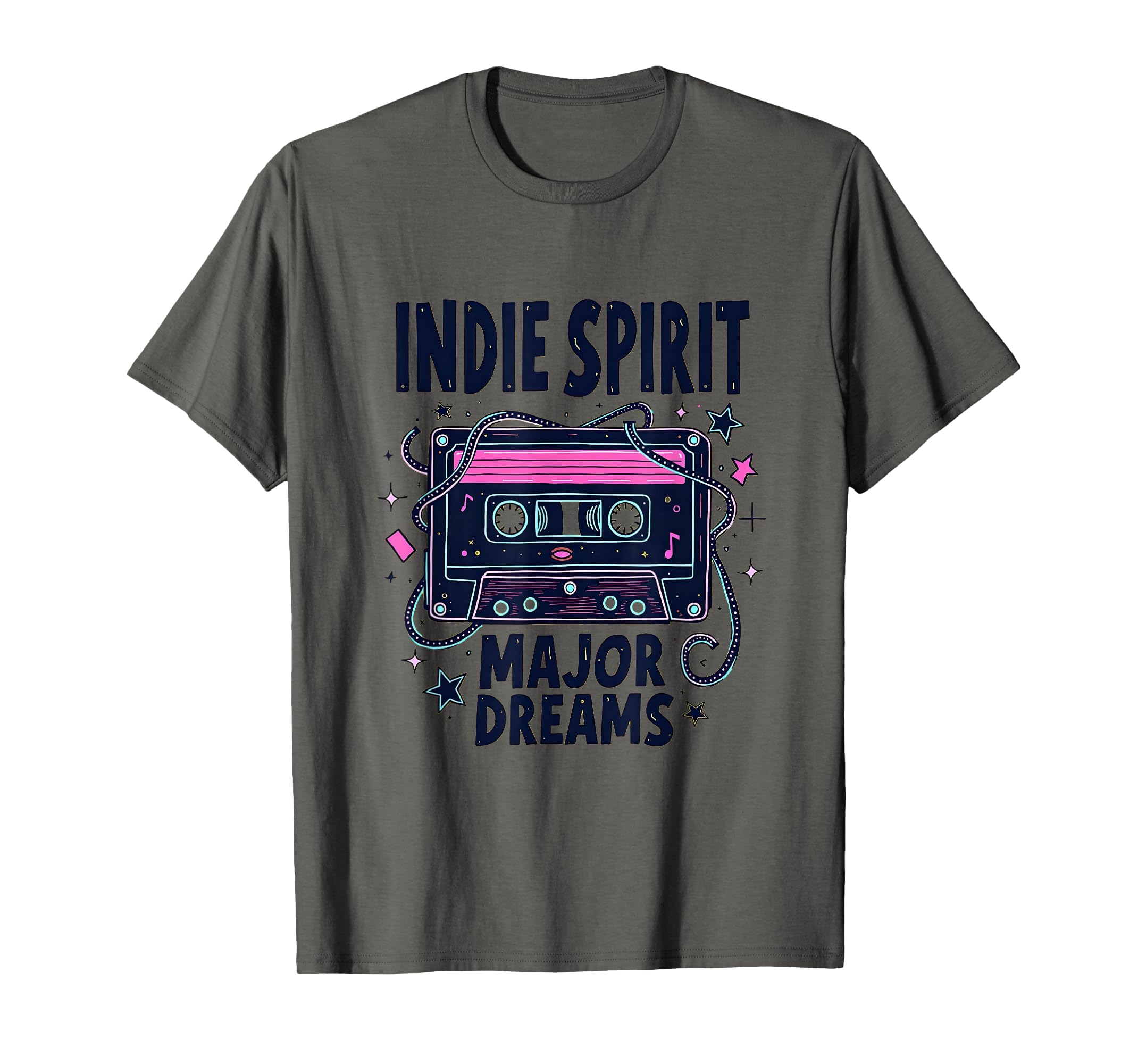 Indie Spirit Major Dreams 90S Band T-Shirt - Custom Art Print Men Women - T-Shirt, Sweatshirt, Hoodie