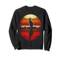 Kangaroo Sunset Safari 70S Sweatshirt - Unique Graphic for Adults - T-Shirt, Sweatshirt, Hoodie