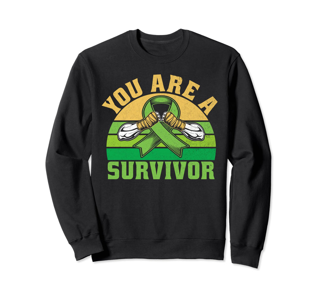 You Are Survivor Mental Health Sweatshirt - Unique Graphic Unisex - T-Shirt, Sweatshirt, Hoodie