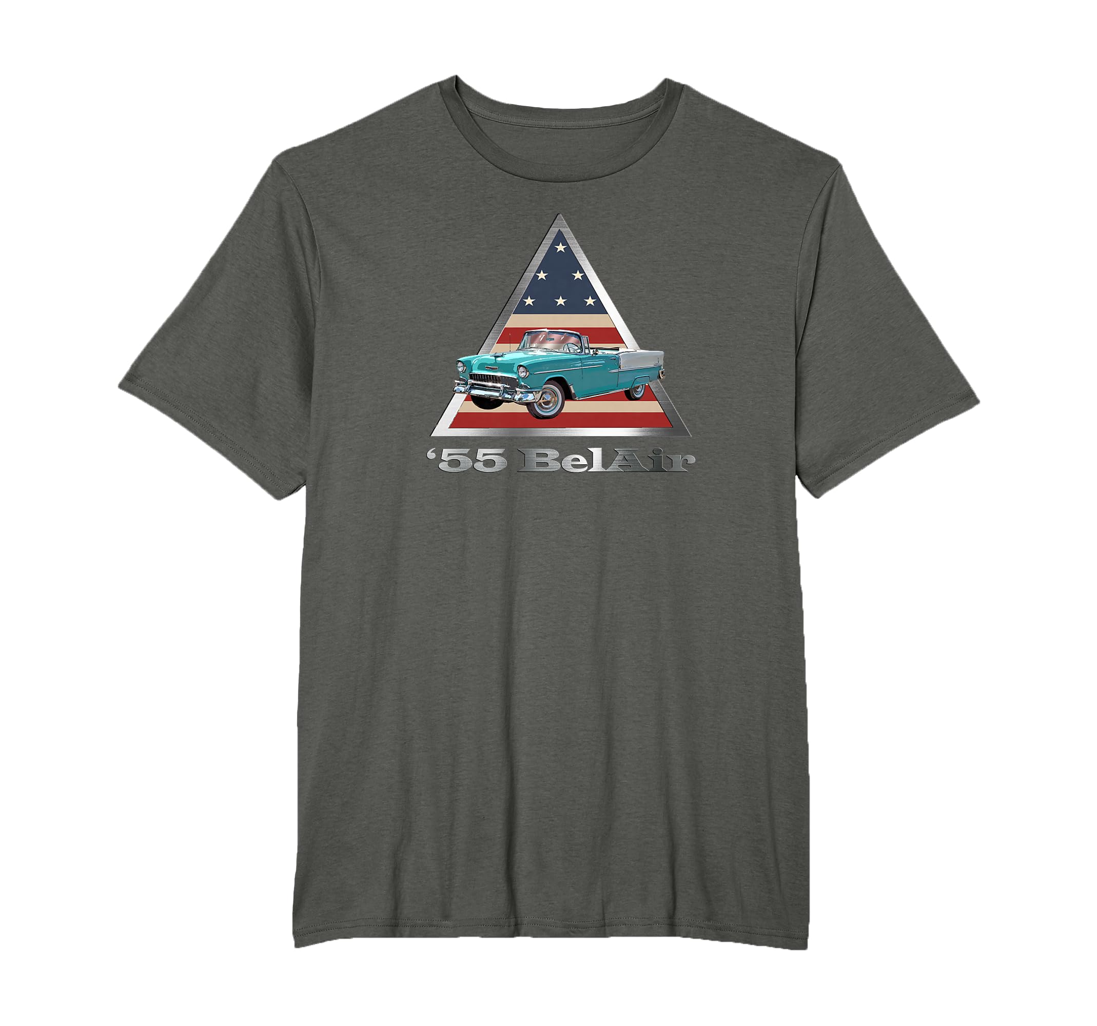 1955 Bel Air Convertible American Car T-Shirt - Fun Novelty Design Unisex - T-Shirt, Sweatshirt, Hoodie