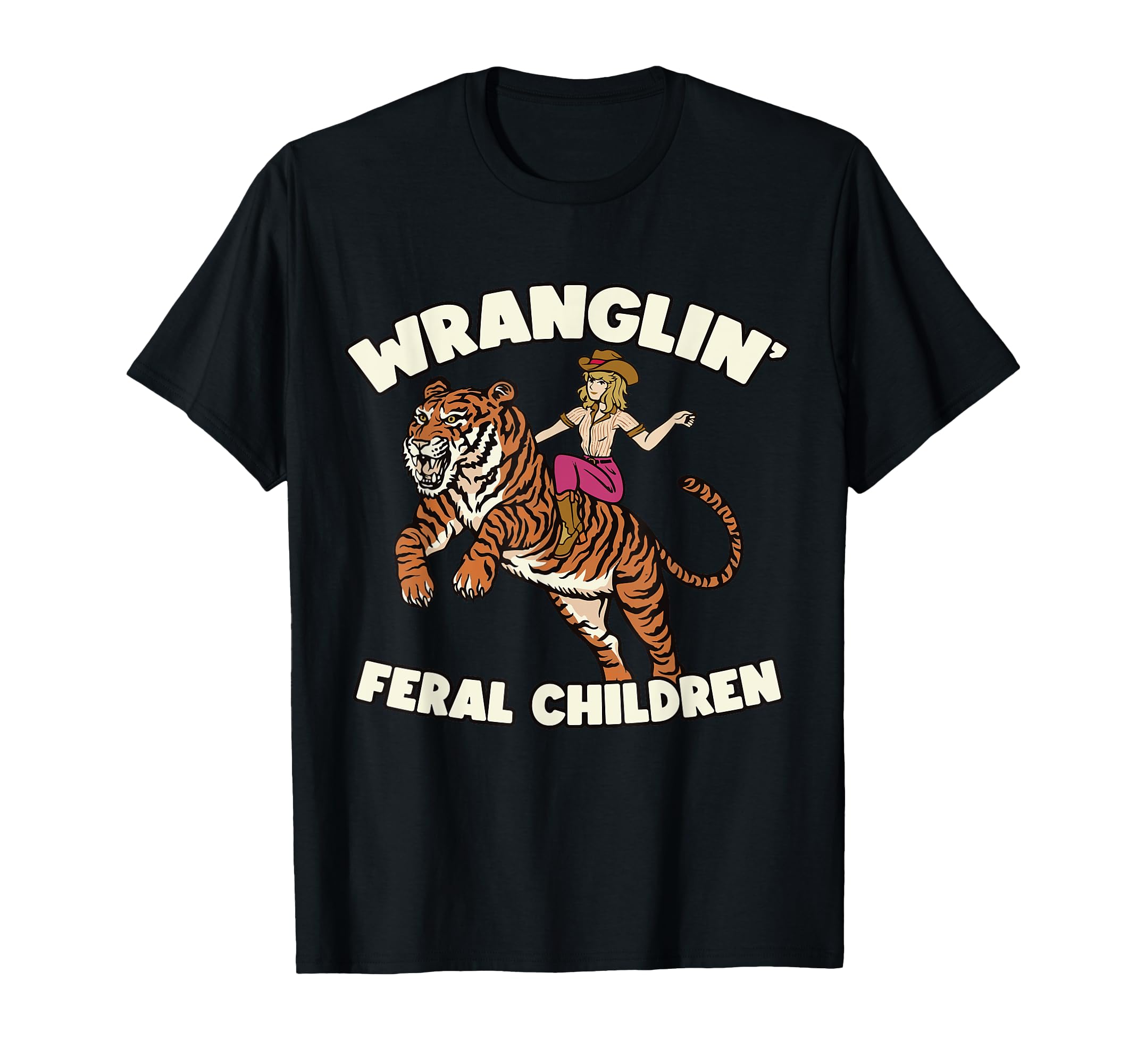 Wranglin Feral Children Raccoon 90S T-Shirt - Unique Graphic Men Women - T-Shirt, Sweatshirt, Hoodie